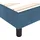 vidaXL Boxspringbett mit Matratze Dunkelblau 160x200 cm) Samt vidaXL,
