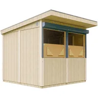TIMBELA Verkaufsstand M950 2,48 x 3,05 m Beige