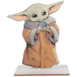 Craft Buddy - Crystal Art Diamond Painting"Grogu"Crystal Art Buddies XL Star Wars