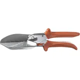 Original LÖWE Profi Gehrungsschere 3.304 mit 45° Anschlägen für professionellen Einsatz in Industrie und Handwerk - Gehrungsschneider für exakten Schnitt an Leder Kunststoff Holz PVC Gummi, metall