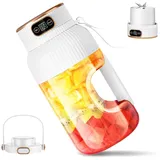 Standmixer Mixer Smoothie Maker mit 1,2 L Mixbehälter, Standmixer Hochleistungsmixer mit 10 Klingen, Smoothie Mixer, Blender mit Impuls/Ice-Crush Funktion, BPA frei (beige)