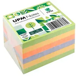 UPM Notes Springmix Haftnotizen doppelte Haftung farbsortiert 6 Blöcke