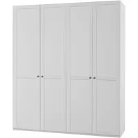 WIMEX Wäscheschrank New York 180 x 208 x 58 cm Weiß
