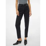 Vero Moda Mom Jeans VMTESSA Hohe Taille Hohe Taille Jeans - Dark Grey denim), / 34L
