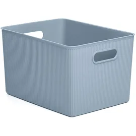 Tatay Aufbewahrungsbox Baobab 29,4 x 38,5 x 23 cm 1-tlg. blau