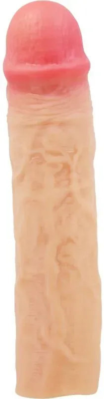 PRETTY LOVE - DEREK PENISHÜLLE MIT 7,6 CM VERLÄNGERUNG FLEISCH