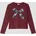 Langarm-Jerseyshirt mit Schmucksteinen im Loose Fit 146/152