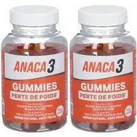 ANACA3 Gummies Perte de Poids 2x60 pc(s)