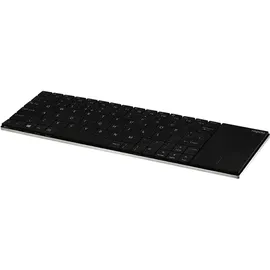 Rapoo E2710 Wireless Keyboard mit Touchpad DE schwarz (16170)