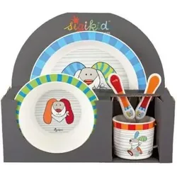 SIGIKID 25406 Geschirr-Set Hase Dingel Kinderbunt