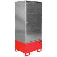 Bauer Südlohn Gefahrstoff-Schrank GS-1, lackiert, Feuerrot