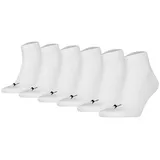 Puma Socken 6 Paar Weiß 43-46