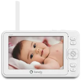 lionelo Babyline 8.3 Babyphone - White - One Size - EU Plug 220V