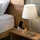 Relaxdays Ladestation, für Apple Watch, Bambus, HxBxT 11 x 17 x 13 cm, Handystation, Tablethalter, Uhrenständer, natur