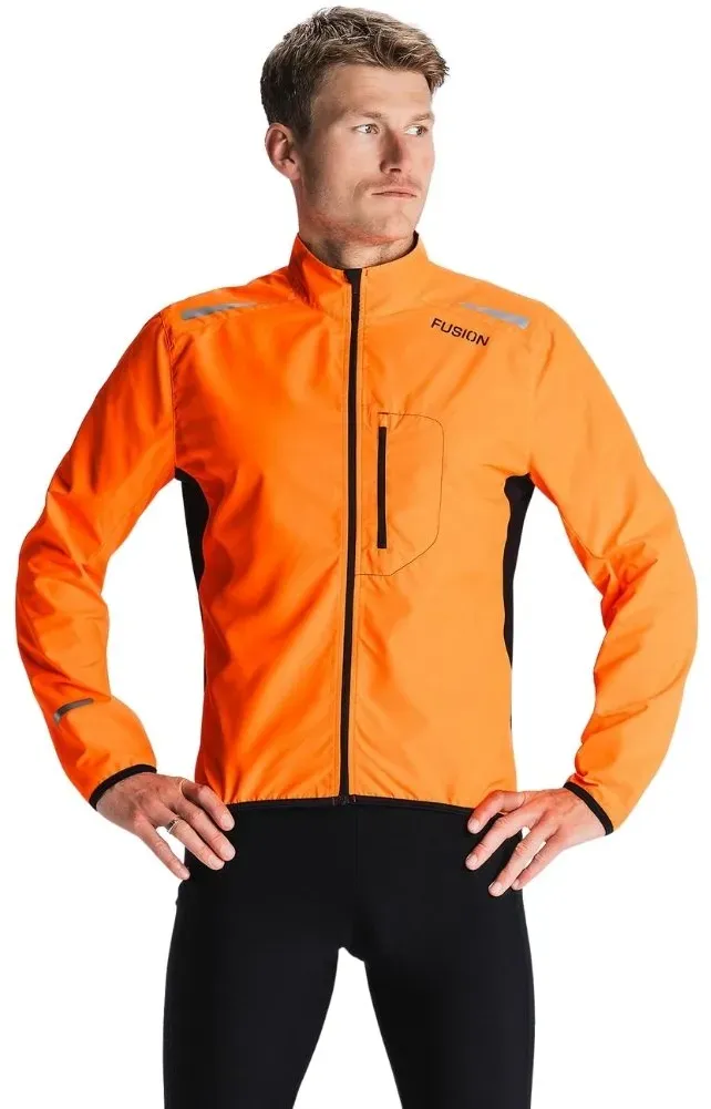 Fusion Herren S1 Run Jacket orange