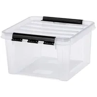 SmartStore Aufbewahrungsbox Classic 28 x 28 x 17 cm 12-tlg. transparent