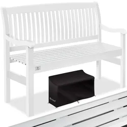 KESSER® Gartenbank Holz Holzbank wetterfest   Parkbank Massivholz   Sitzbank Balkonbank Gartenmöbel Bank für Balkon, Terrasse & Garten