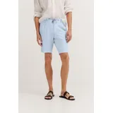 Bugatti Bermudas aus Leinen-Baumwollmix blau 50