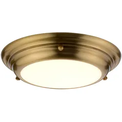 Deckenleuchte LED Wohnzimmerlampe Flurleuchte Messing Innenbeleuchtung Antik