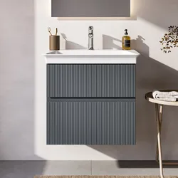 Ideal Standard Finesse Waschtischunterschrank 60 cm mit 2 Auszügen, Badmöbel,