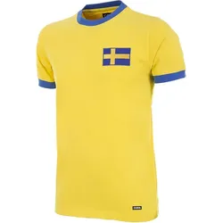 Schweden 1970's Retro Fußball Trikot GELB 2XL