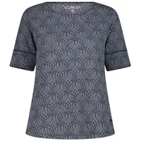 CMP Woman T-shirt black blue (N950) 46