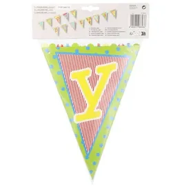 Papstar Wimpelkette Girlande 4 m bunt