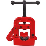VIRAX Schraubstock Metall rot