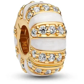 Pandora Charm-Anhänger Goldfarben Zirkonia 763785C01