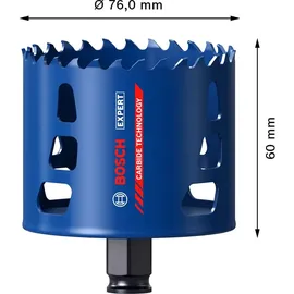 Bosch EXPERT Tough Material Lochsäge Ø 76 mm