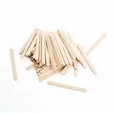 Wisefood Eisstiele 100 St. 11 cm Beige