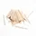 Wisefood Eisstiele 100 St. 11 cm Beige