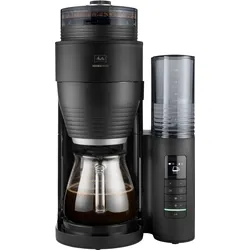 Melitta Kaffeemaschine mit Mahlwerk »AromaFresh Pro X 1030-02«, 1,25 l Kaffeekanne, Papierfilter, 1x4, 52911447-0 schwarz/silber 1,25 l