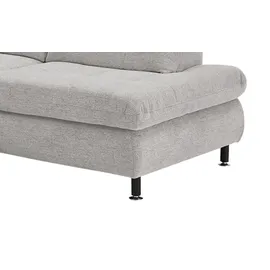 Lounge Collection Eckcouch Mikrofaser 2-Sitzer Grau