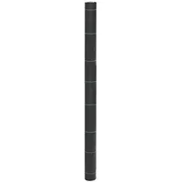 VidaXL Unkrautvlies Schwarz 1,5x5 m PP