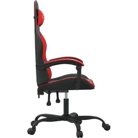 vidaXL Gaming-Stuhl Schwarz und Rot PC