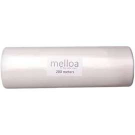 melloa for the little ones MELLOA Nachfüllset für Windeleimer Kartusche, kompatibel mit Tommee Tippee TEC Simplee Twist & Click Spross Ubbi Magic Littycat Kartuschen (Weiß, 200m)