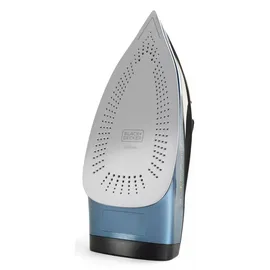 Black & Decker Dampfbügeleisen BXIR2801E blau/gold
