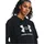Under Armour Rival Fleece Big Logo Hoodie Damen 001 black/white XS