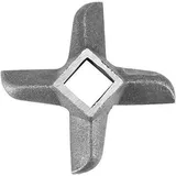 Fleischwolf Klinge, Haofy Edelstahl Fleischwolf Messer Cutter Ersatz für Schleifmaschinen, Fleischwolf Ersatzteil Kreuzmesser zum Zerkleinern von