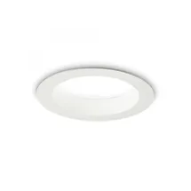 Ideal Lux Einbaustrahler 1x15W Ø 14,4cm Weiß matt