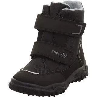 superfit Jungen HUSKY warm gefütterte Sympatex Schneestiefel, SCHWARZ/HELLGRAU 0000, 27 EU