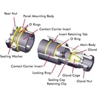 Bulgin PX0800 Rundstecker Stecker, Einbau Serie (Rundsteckverbinder): PX08 1St.