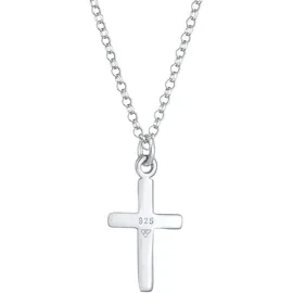 Elli Kette mit Anhänger Kreuz Filigran Silber 925