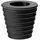 WANGCL Schirmständer 38 mm Schwarz