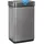 Relaxdays Sensor Mülleimer 60 l Silber