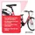coolmobility gmbh Kinderfahrrad, - chiX, 26 Zoll 3-Gang | ab 10 Jahre, - Pink/Dark Red