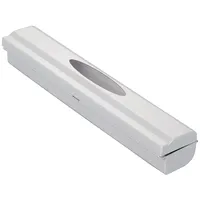 Wenko Folienspender in weiß - (B)38 x (H)5,2 x (T)6,7 cm
