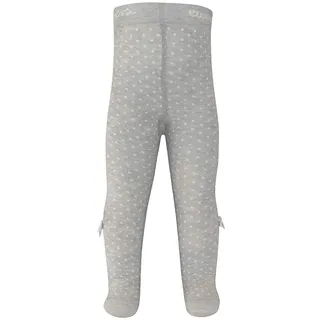 EWERS Baby- und Kinderstrumpfhose für Mädchen Punkte und Schleifen, MADE IN EUROPE, Strumpfhose Baumwolle Babystrumpfhose - 80-86