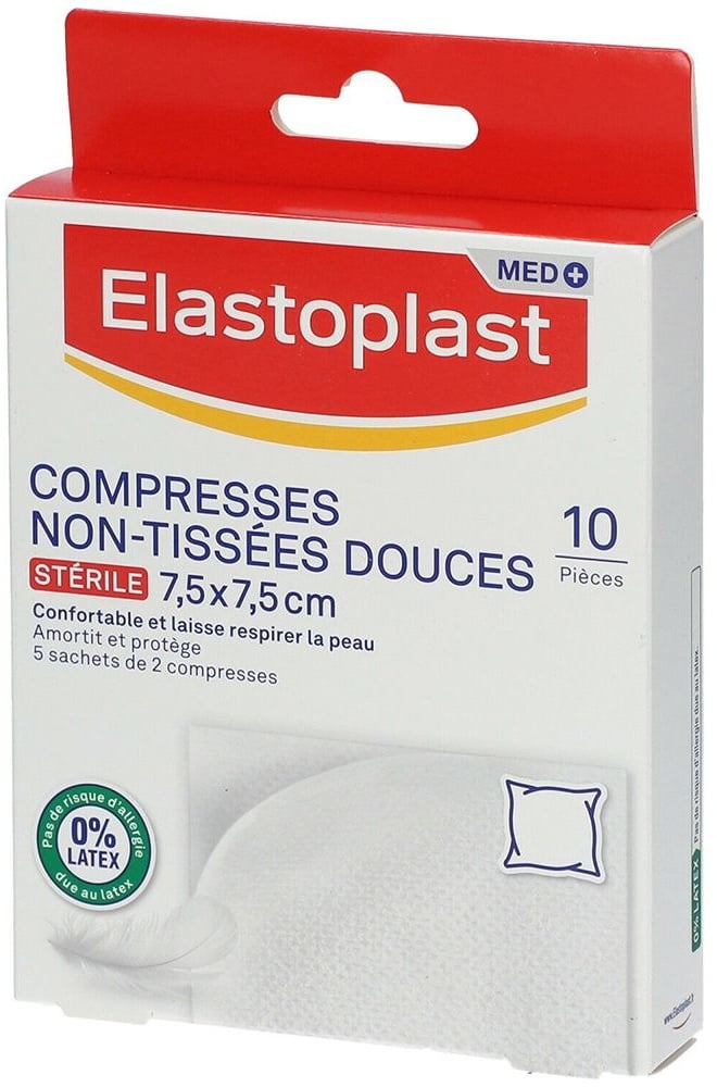 Elastoplast MED Compresses non-tissées stériles 10 pc(s) pansement(s)